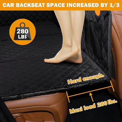 CozyRider™-Hard Bottom Dog Car Seat Protector + FREE Plush Bed